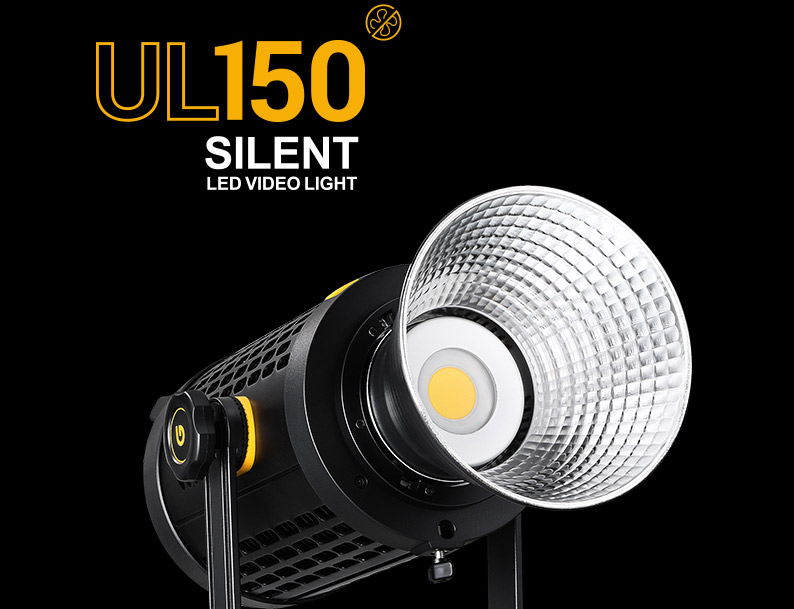 REGNO Unito GODOX UL150 LED Luce Video App silenzioso con Bowens Softbox 120CM e 2m Stand 