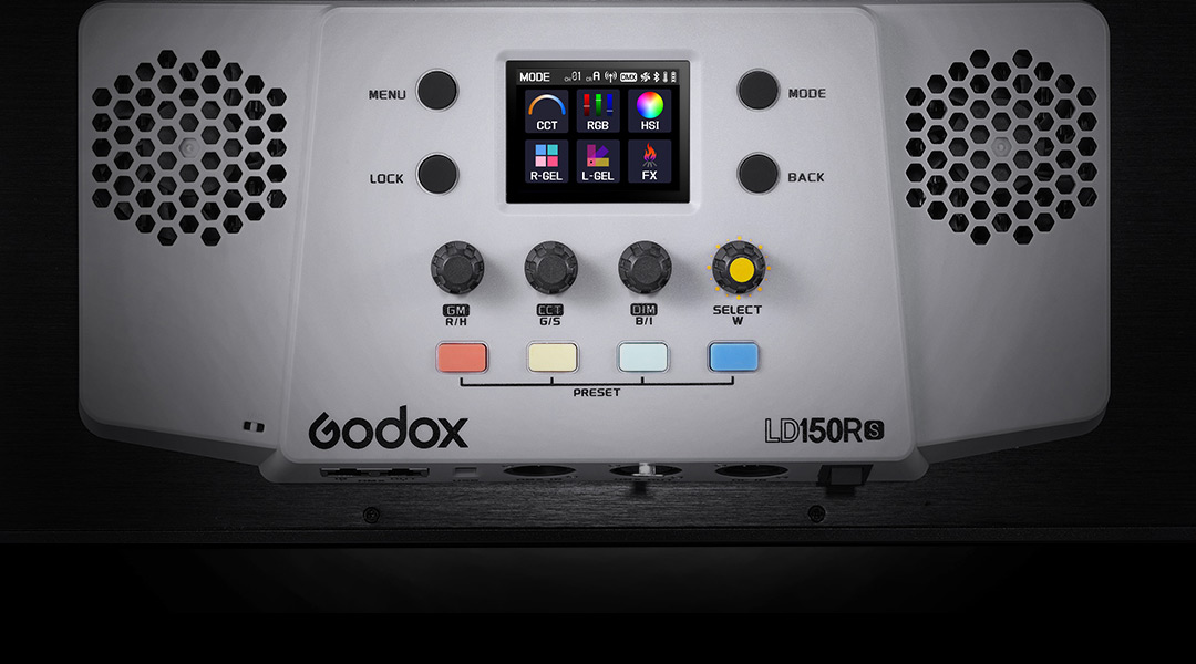 GODOX LD150R RGB Panel Light 2500K-8500K Adjustable (in 7 Levels) 14 FX...