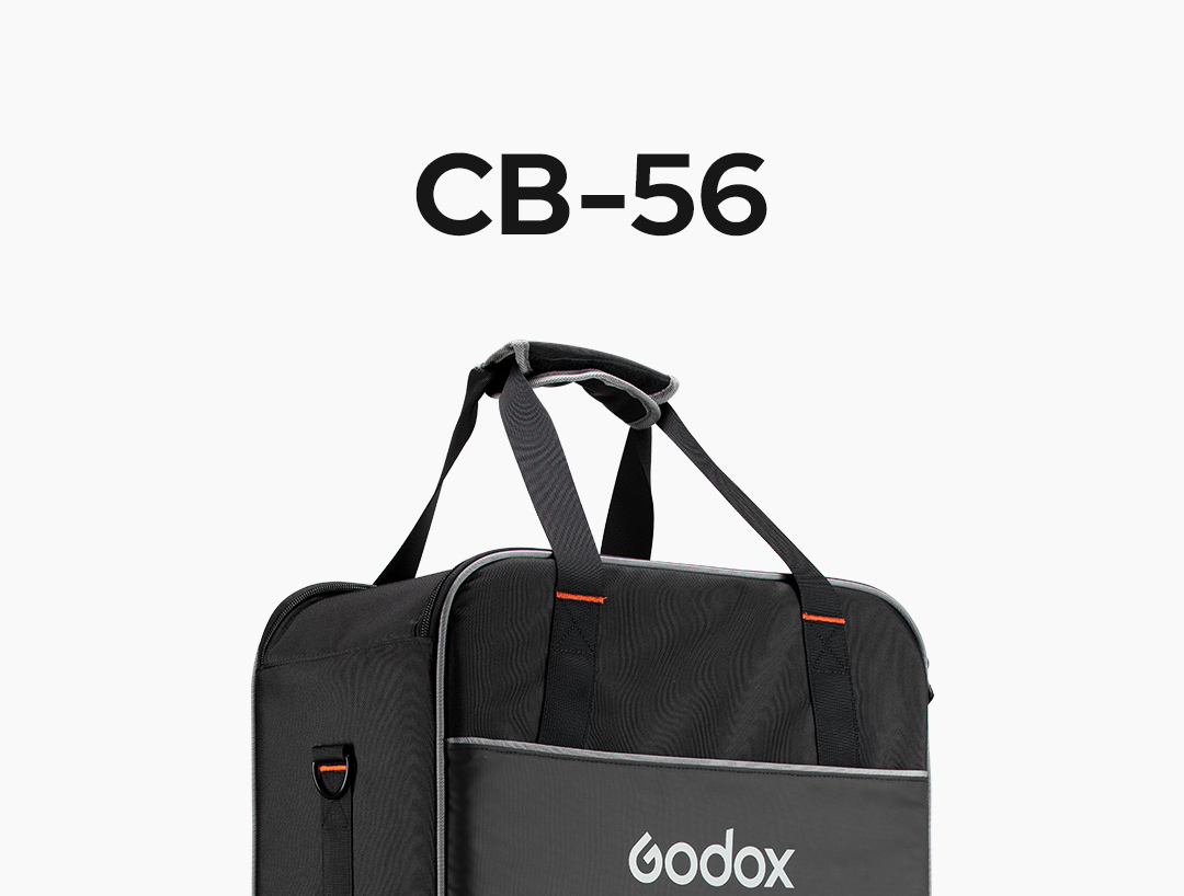 Godox CB-56 Borsa da trasporto per testa flash anulare R200 e