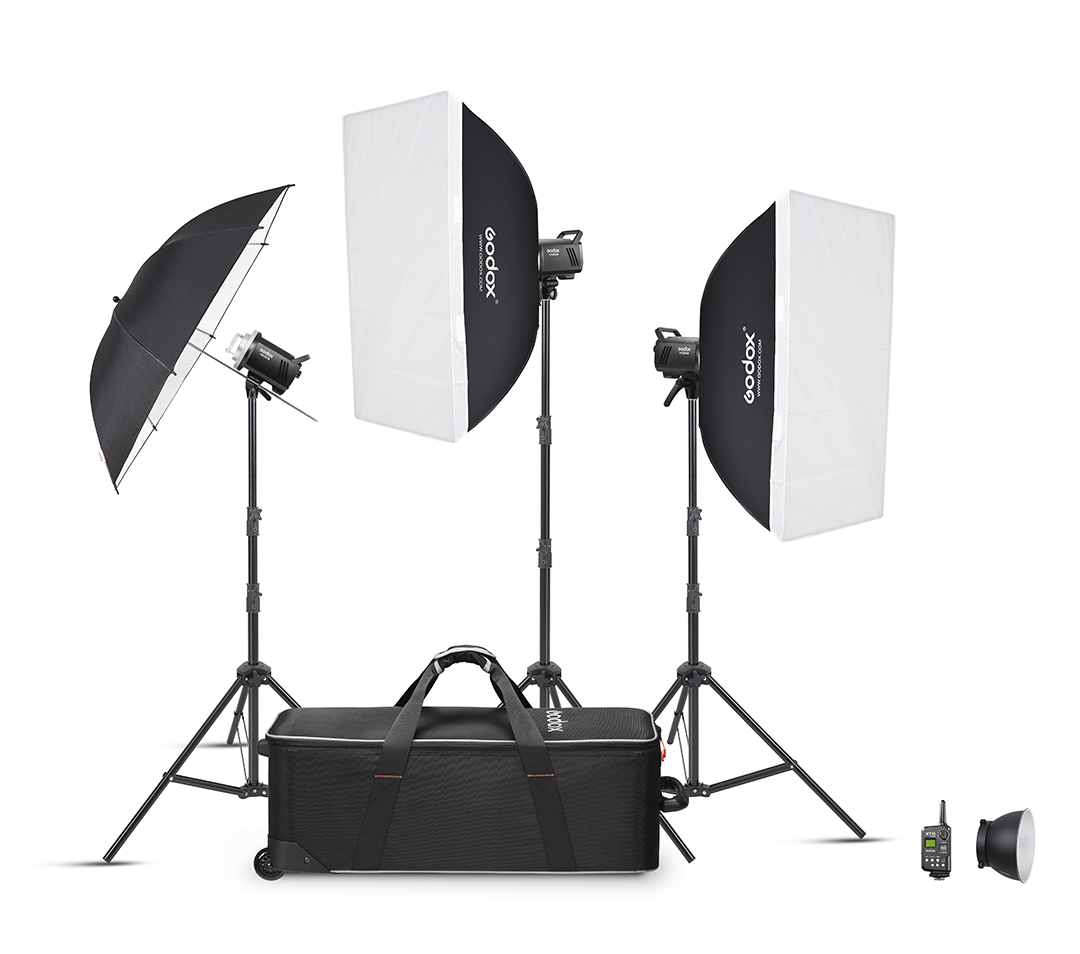 Godox MS300 Studio Flash Monolight (2-Light Kit) Epic Portable