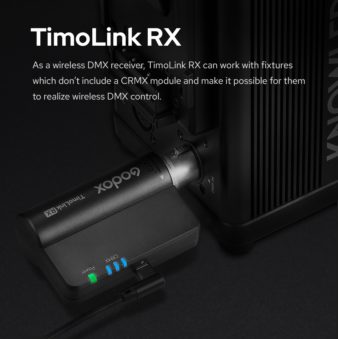 GODOX ÉMETTEUR DMX SANS FIL TIMOLINK TX