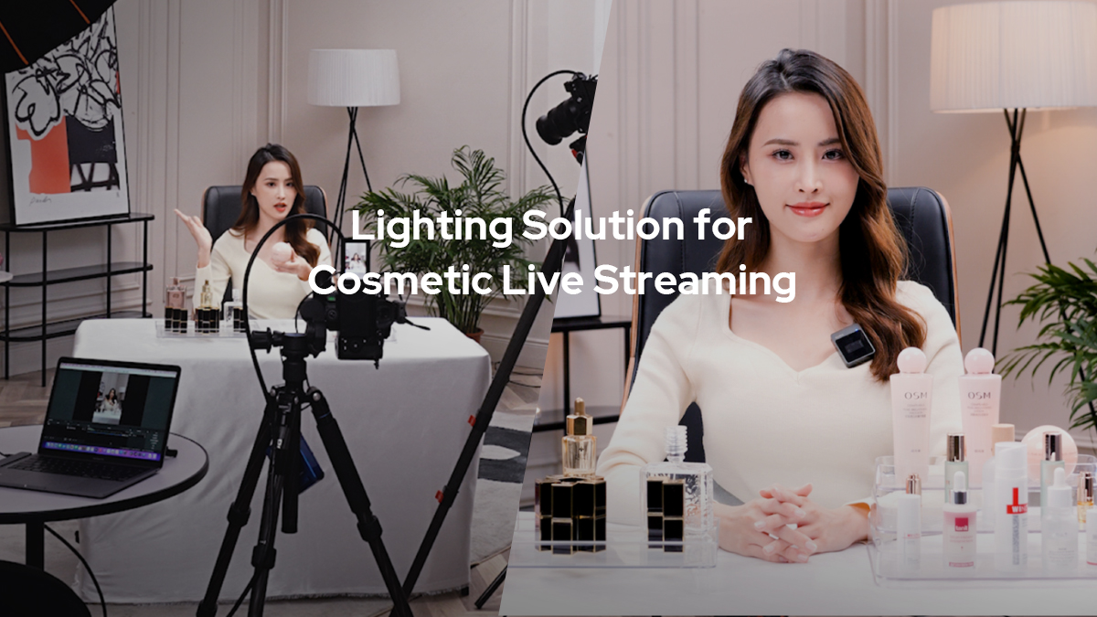 Lighting Solution for Cosmetic Live Streaming-Live streaming-GODOX