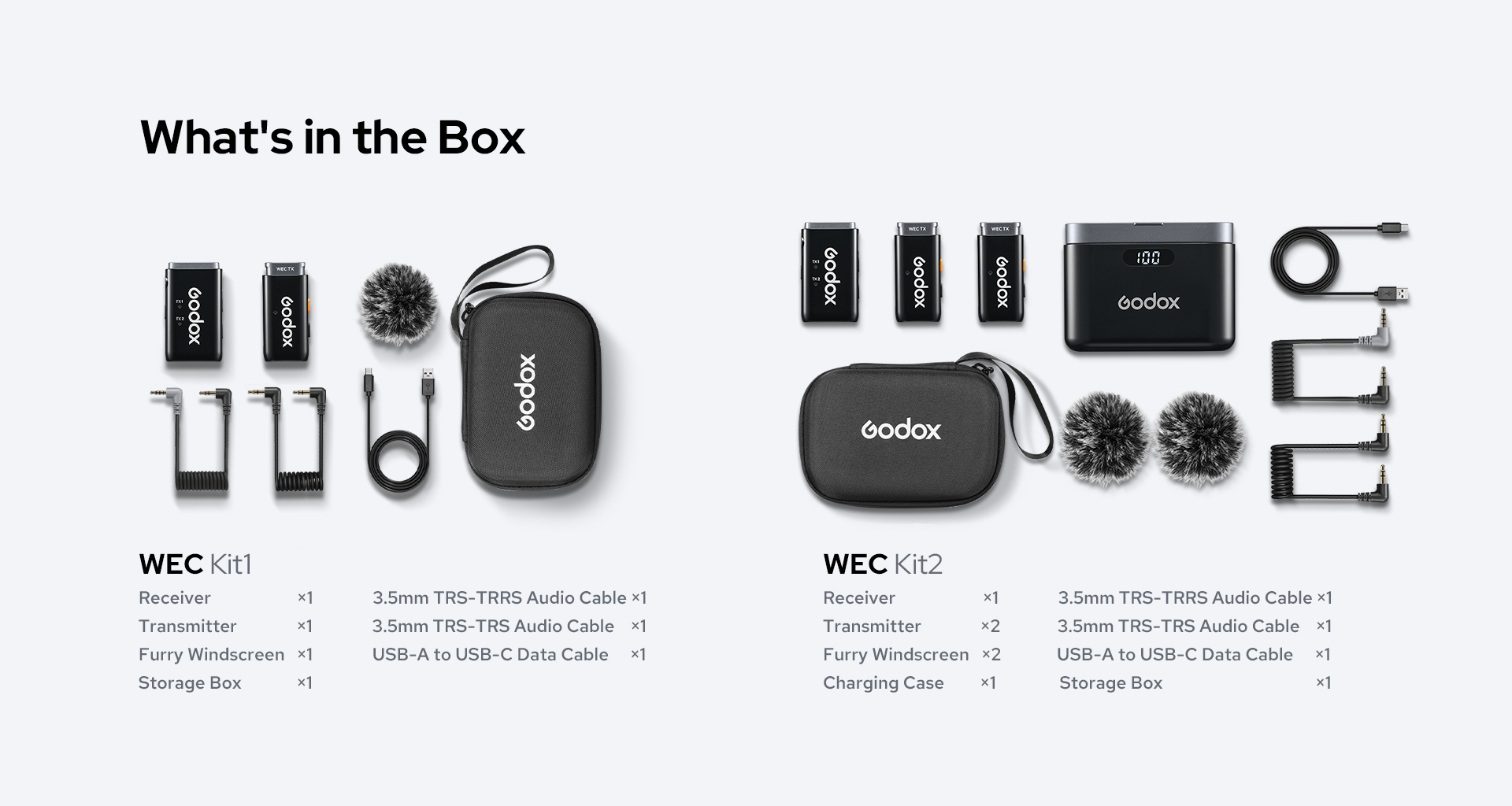 Godox WEC Kit2 Wireless Mic
